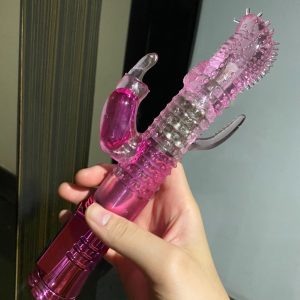 Chày rung gai trong suốt xoay được