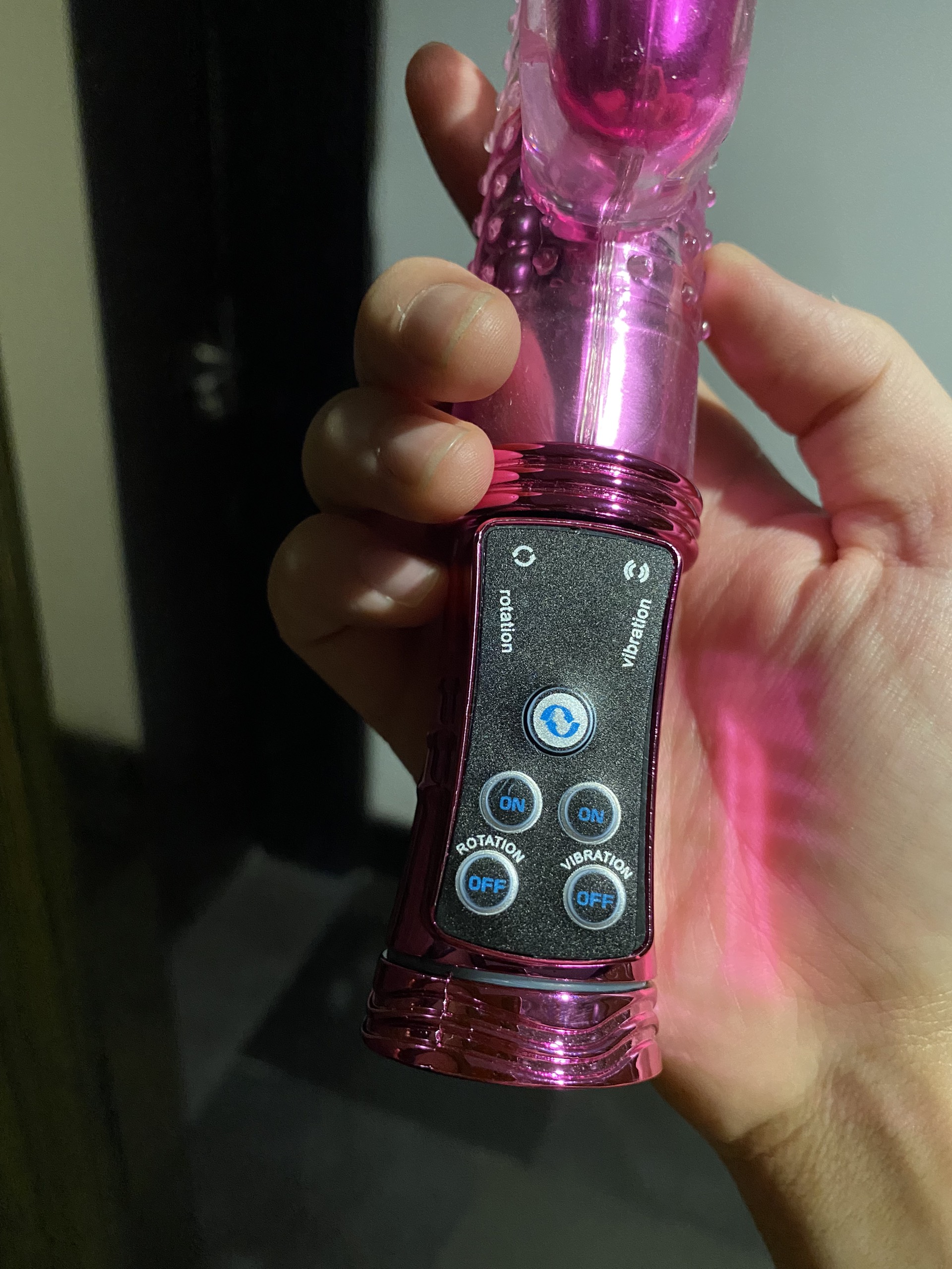 Chày rung gai trong suốt xoay được - Ảnh 4